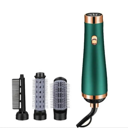 Multifunctional 3-in-1 Hair Dryer Brush with Replaceable Combs
