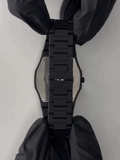Black Aura Arabic Watch